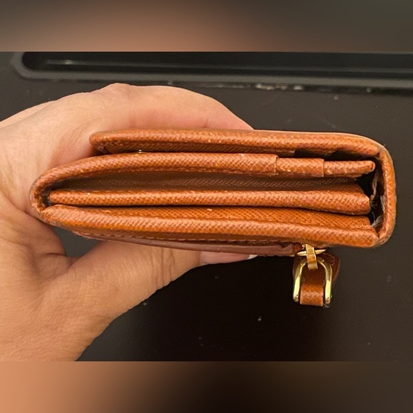 Prada Brown Leather Wallet - Picture 3 of 16